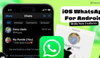 WhatsApp iPhone for Android